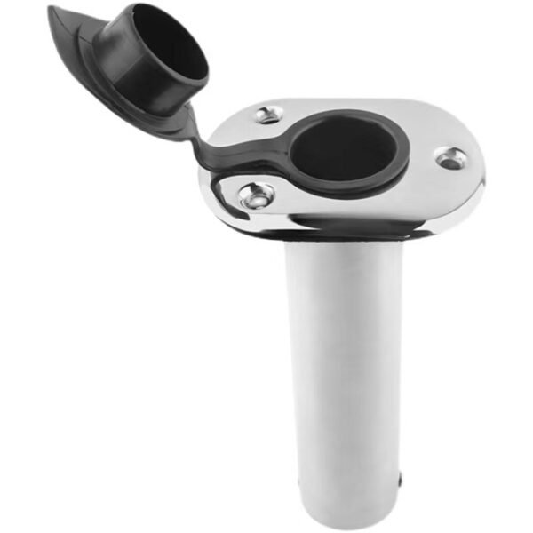 Heavy flush mount rod holder